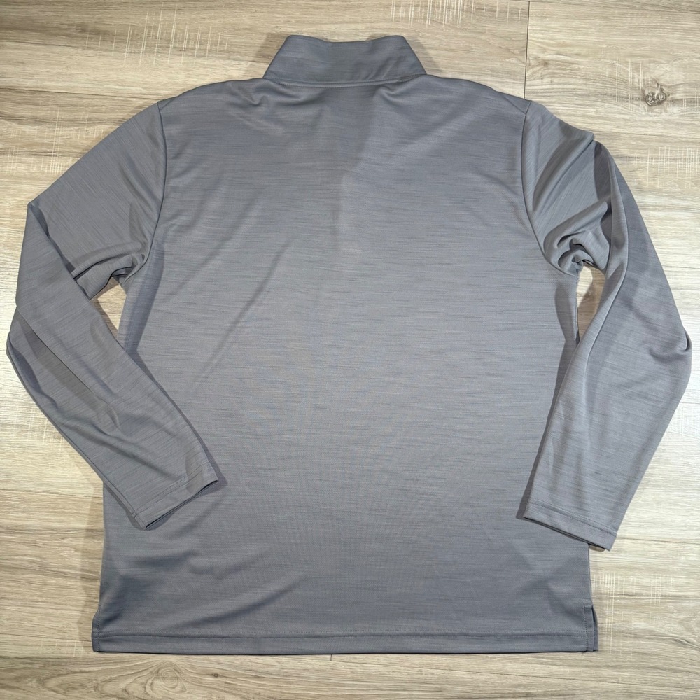 Nike Dri Fit NC Tar Heels Performance‎ 1/4 Zip Top Spell Out Workout Light SZ XL - Picture 4 of 6